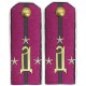 Погоны поручика 3-й дивизии Добровольческой армии - "Дроздовец", обр. 1918 г..